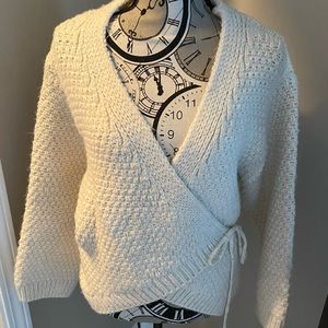 Wrap around sweater by Top Shop (purchased through Nordstrom). Like new.